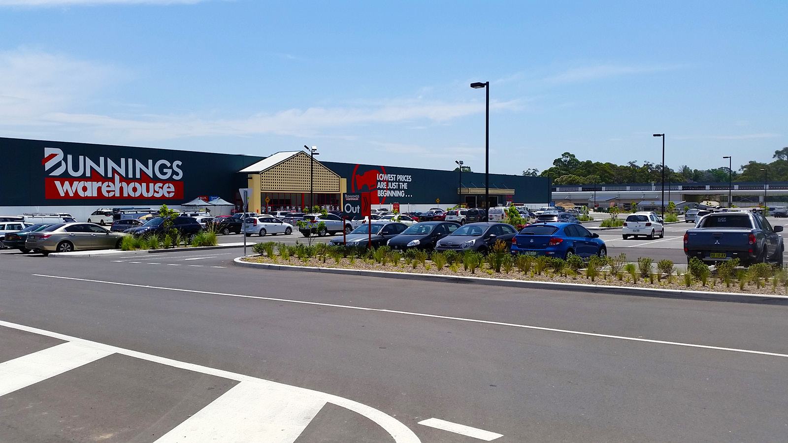 Sparks & Partners Project Bunnings Warehouse Rydalmere NSW Front