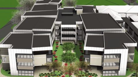 An artist’s impression of the new-look Peninsula Retirement Village