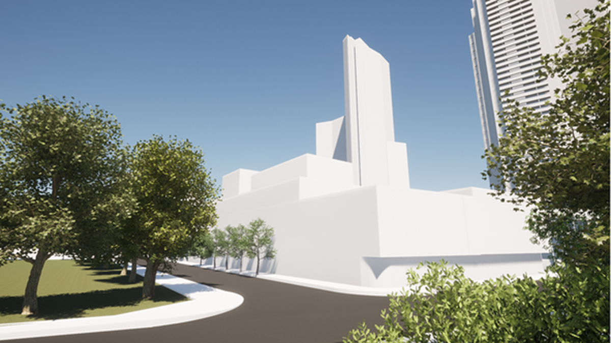 Concept reference design for the redevelopment of Riverside Theatres. Image: City of Parramatta