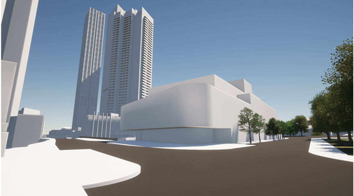 Concept reference design for the redevelopment of Riverside Theatres. Image: City of Parramatta